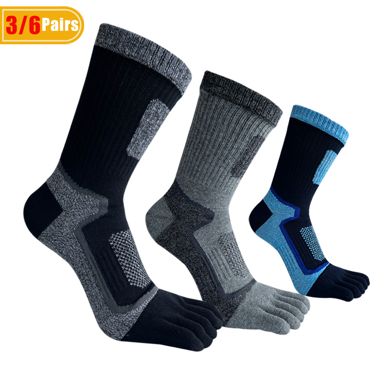 Sock Garter Men - 3/6 Pairs Man Sport Toe Short