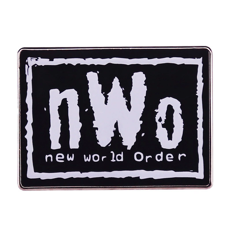 Tuxedo Lapel Pin - Nwo New Wor Ld Order Enamel