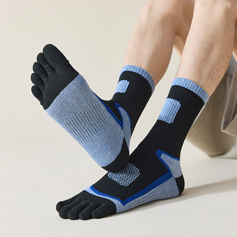 3/6 Pairs Man Sport Toe Short  - Sock Garter Men ulasan dan harga