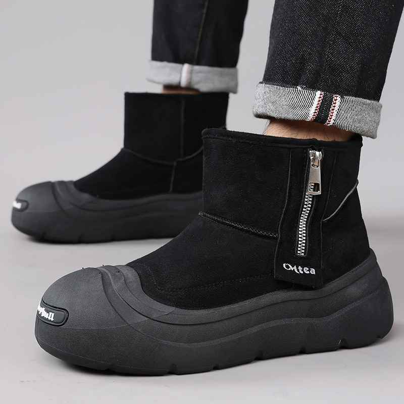 Men Winter Oxford Boots PU Lea - Men Formal Wear With Boots ulasan dan harga