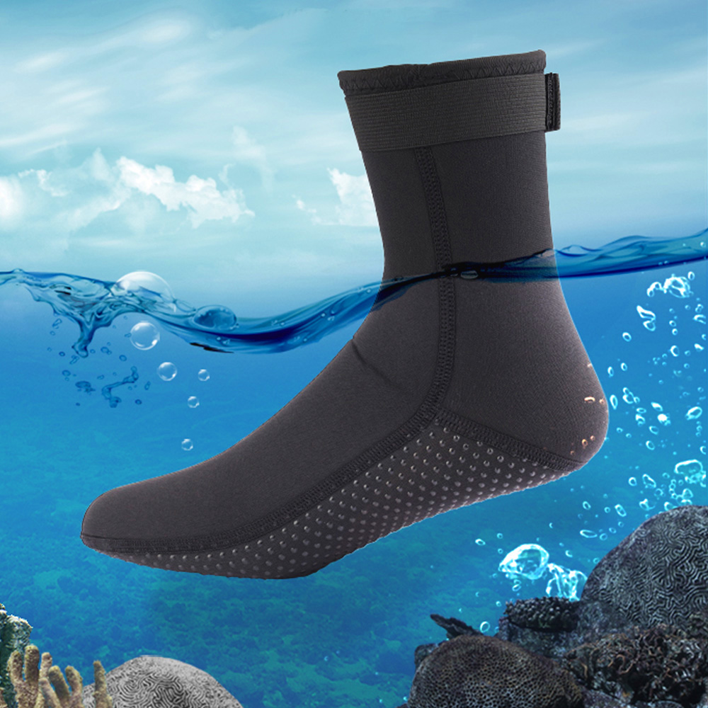 3mm&5mm Neoprene Diving Socks  - Sock Garter Men ulasan dan harga