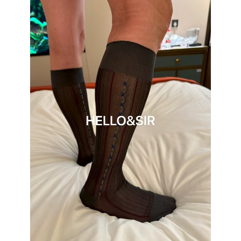 New Brand Men Socks Man Knee H - Sock Garter Men ulasan dan harga