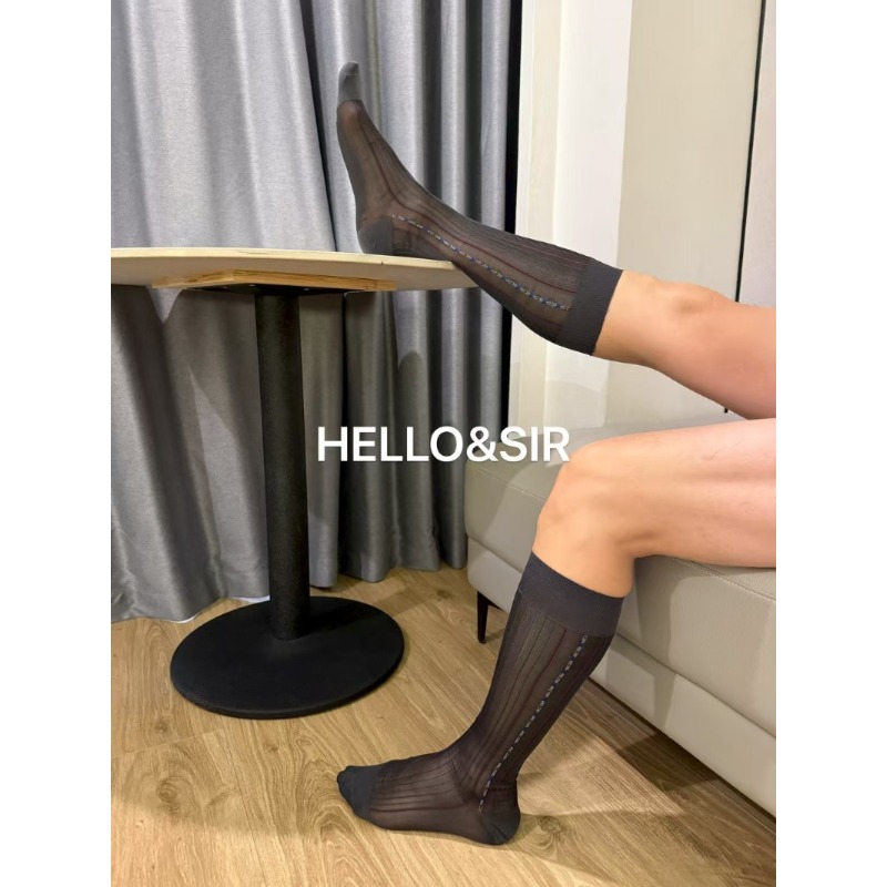 New Brand Men Socks Man Knee H - Sock Garter Men ulasan dan harga