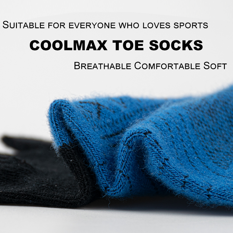 Five Finger Socks CoolMax Toe  - Sock Garter Men ulasan dan harga