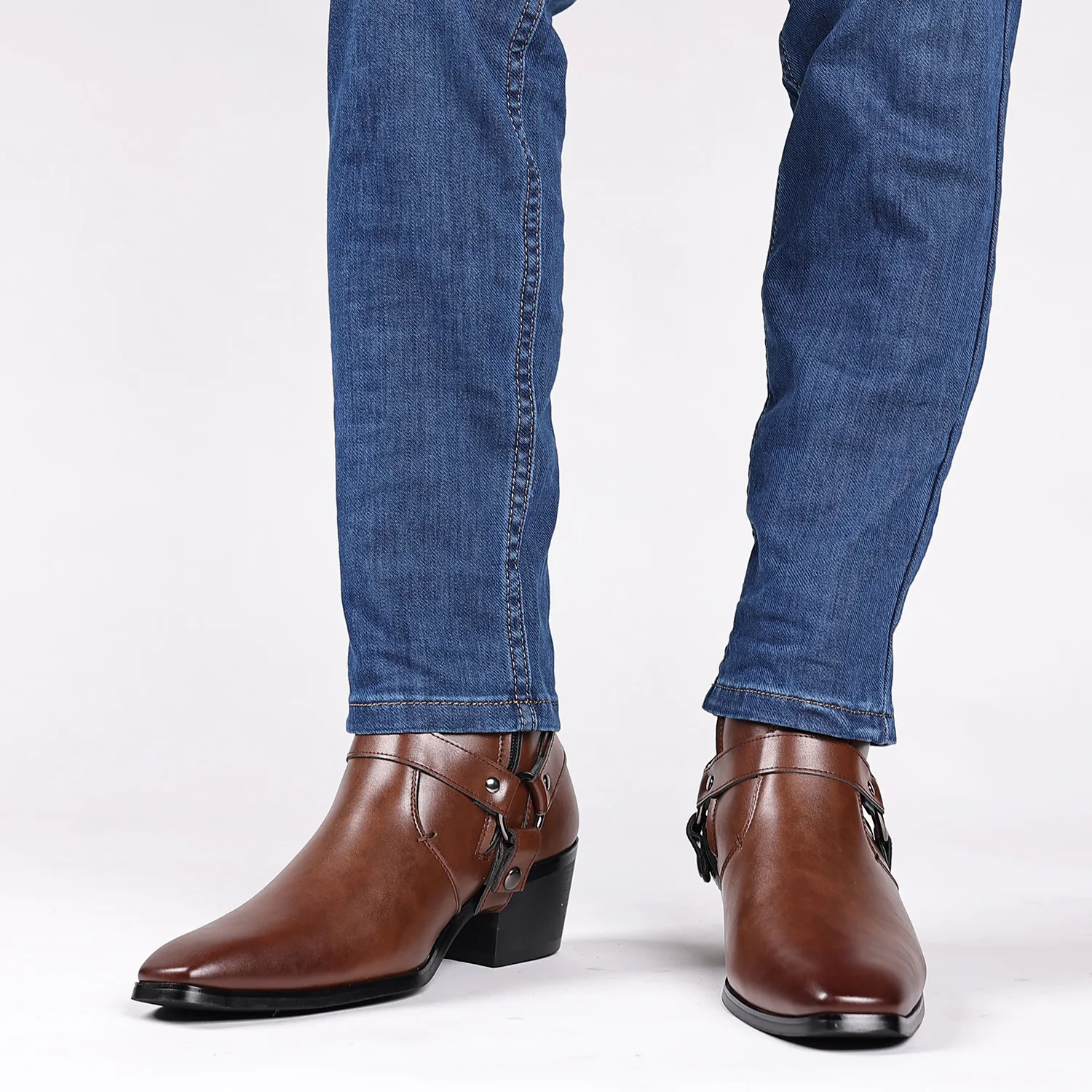 Classic Western Cowboy Knight  - Men Formal Wear With Boots ulasan dan harga