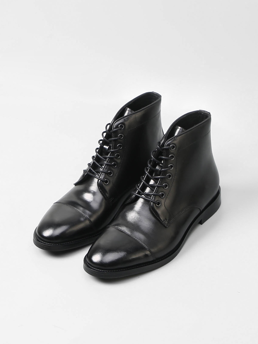 Men's Handmade Genuine Leather - Men Formal Wear With Boots ulasan dan harga