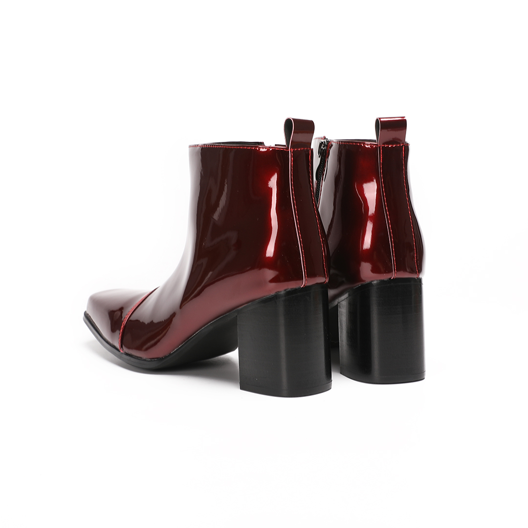 Male Red Genuine Leather High  - Men Formal Wear With Boots ulasan dan harga