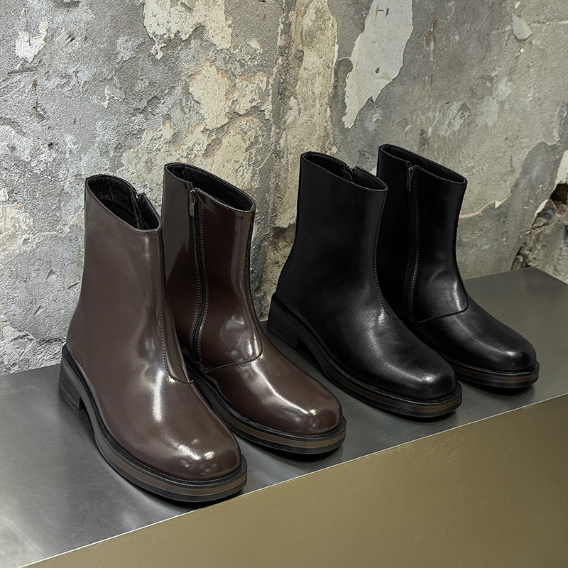 Vintage Mens Boots Luxury Hand - Men Formal Wear With Boots ulasan dan harga
