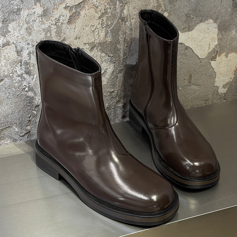 Vintage Mens Boots Luxury Hand - Men Formal Wear With Boots ulasan dan harga