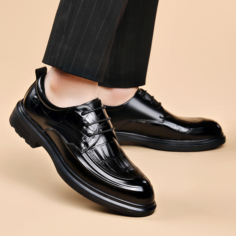 Premium Men's Business Formal  - Formal Men Daily Wear Footwear ulasan dan harga