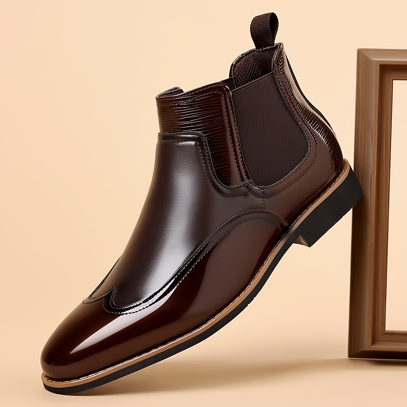 Chelsea Boots for Men Luxury R - Men Formal Wear With Boots ulasan dan harga