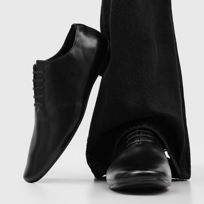 Men's Lace‑Up Oxford Dress Sho - Formal Men Daily Wear Footwear ulasan dan harga